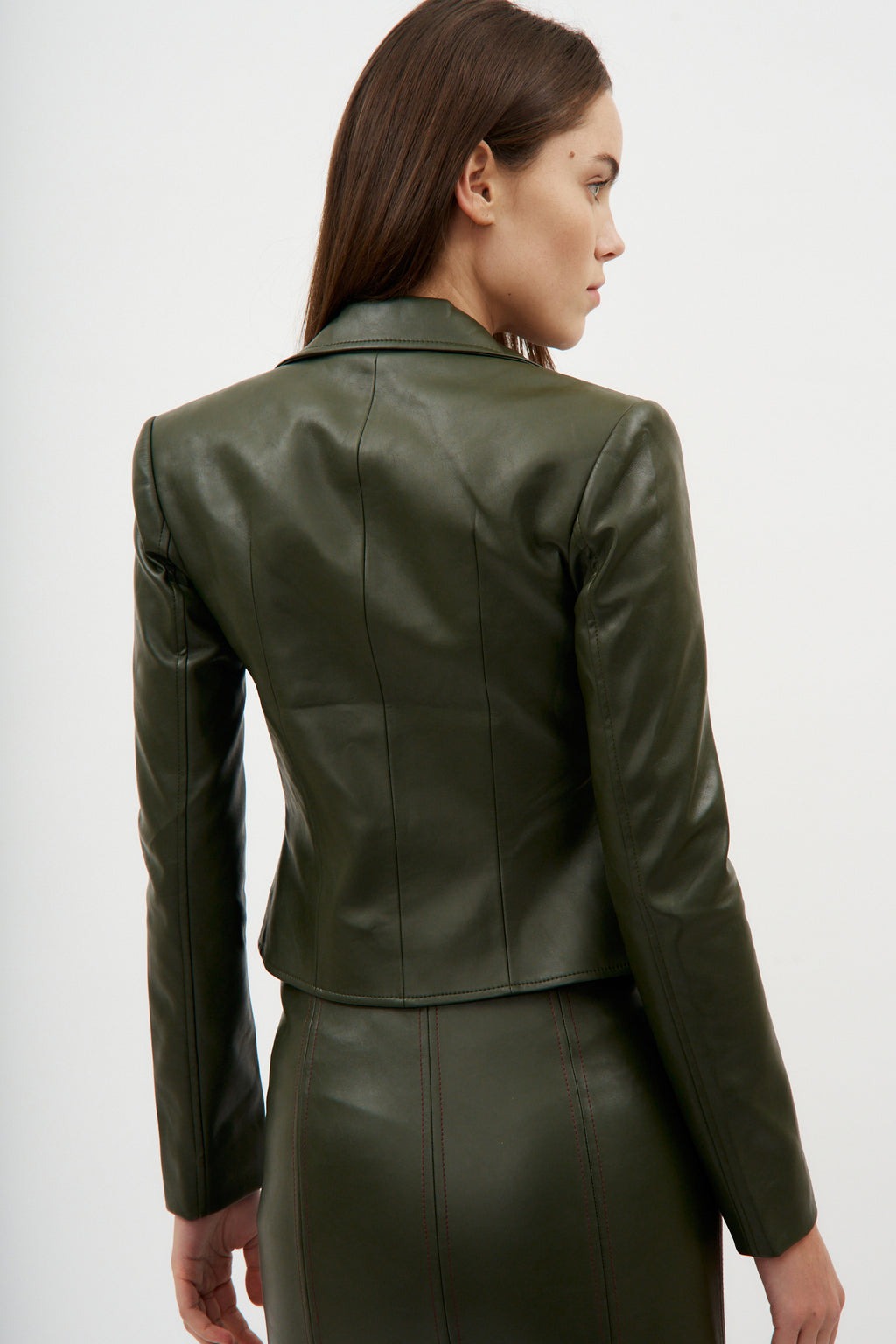 Edona Faux-Leather Jacket