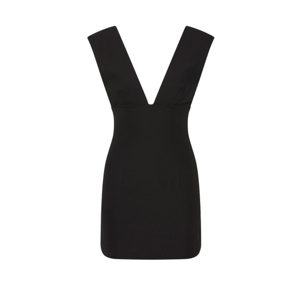 Plunge Mini Dress
