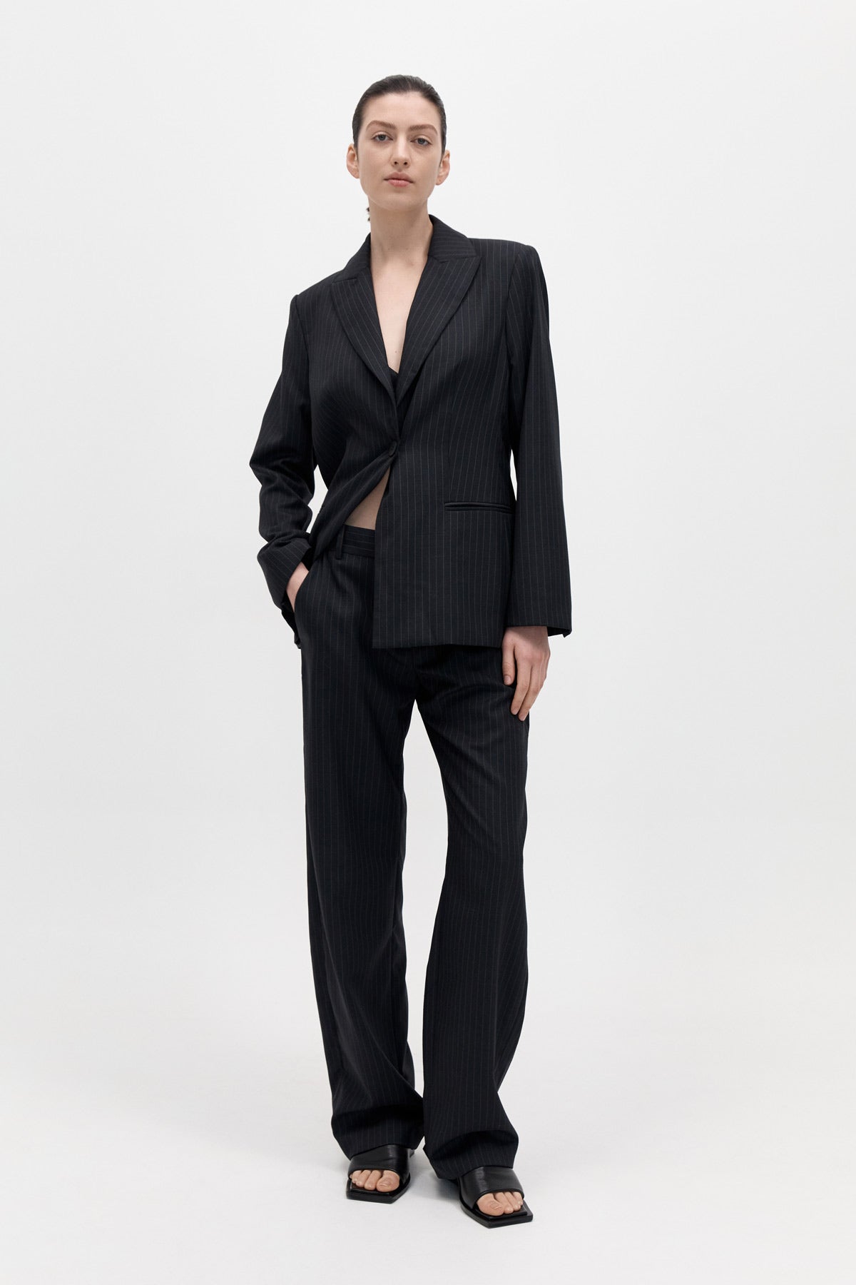 Pinstripe Tailored trousers