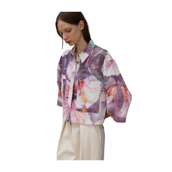 UNSTRUCTURED BOXY SHIRT